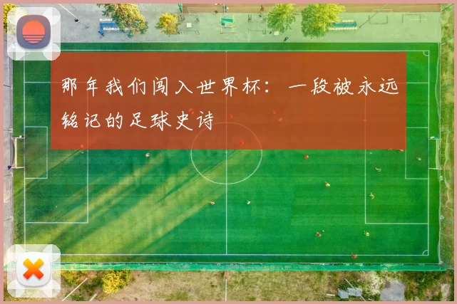 那年我们闯入世界杯:一段被永远铭记的足球史诗