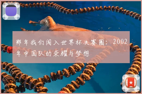 那年我们闯入世界杯决赛圈:2002年中国队的荣耀与梦想