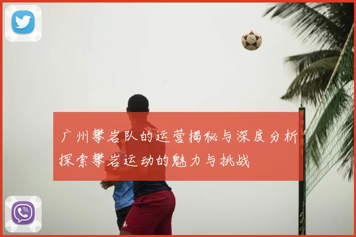 广州攀岩队的运营揭秘与深度分析探索攀岩运动的魅力与挑战