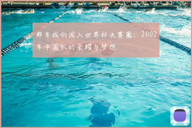 那年我们闯入世界杯决赛圈:2002年中国队的荣耀与梦想